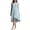 Light Blue, variant on Bbyeadc Linen Sundresses for Women Crew Neck Sleeveless Dresses Midi Loose Solid Color Swing Sundresses Spring Beach Casual ,Blue (XL)