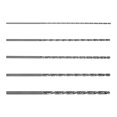 thumbnail image 1 of FELTECHELECTR Juego de 5 brocas de acero de alta resistencia con eje recto recubierto de titanio, con baja resistencia al corte para metal, madera y plástico., 1 of 7