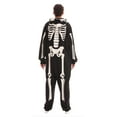 thumbnail image 4 of #FollowMe Skeleton Adult  Halloween / Onesie / Pajamas (Skeleton With Back Print, Small), 4 of 6