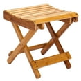 thumbnail image 1 of SalonMore Multi-function Folding Stool Kids Bench Bamboo Stool Seat Stool Household Outdoor, 1 of 6