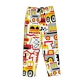 thumbnail image 4 of Balery Cars print Women's Pajama Pants,Ultra Lightweight Pjs,Lounge Pant-XX-Large, 4 of 9