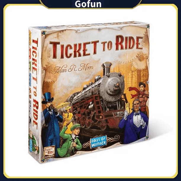 Juego de mesa Ticket to Ride Cross-Country Train Adventure