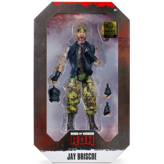 AEW All Elite Wrestling Ring of Honor Jay Briscoe Action Figure
