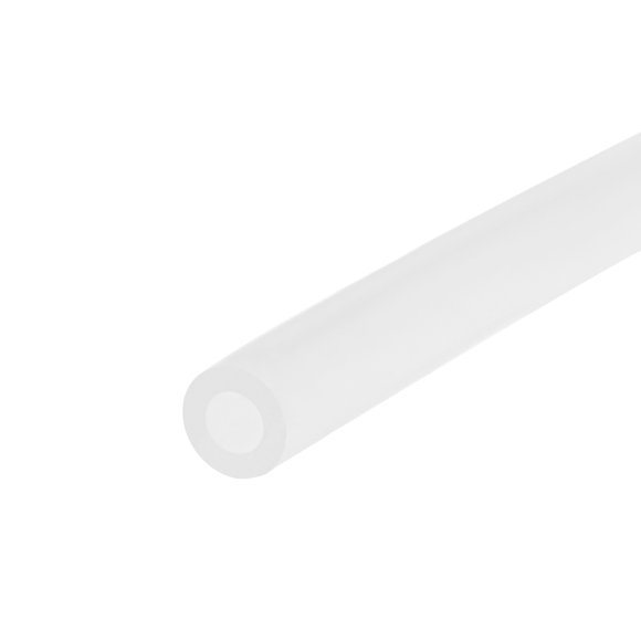 Unique Bargains Silicone Tube 1/4 inch ID x 1/2 inch OD 1.5m/5ft Rubber Tubing Clear