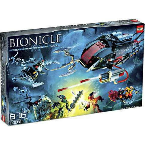 Pre-Owned Bionicle Undersea Attack Set LEGO 8926 [Damaged Package]