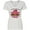 AA-White, variant on Inktastic In October We Wear Pink with Ribbon and Pink Pumpkins Women's V-Neck T-Shirt