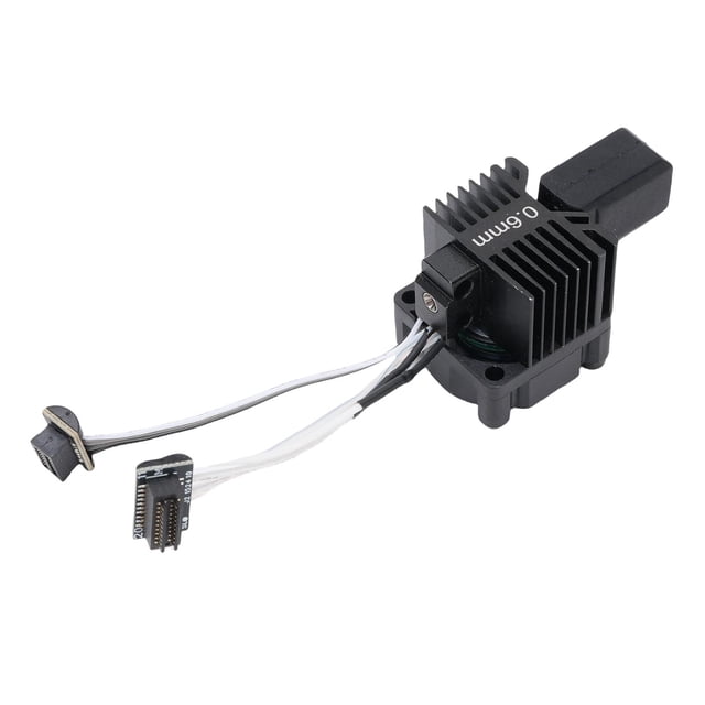 Impresión Hot End, Calentador De Cerámica Boquilla Integrada Hotend 2W 0.4A Ventilador De Enfriamiento 300 Grados Celsius Temperatura De Calentamiento aleación Ti Rotura De