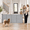 Gray-(33" Tall x 120" Wide), variant on Upgraded 60" Wide Retractable Dog Gate With Reinforced Rods - Bottom Anti-escape 5 Ft Gates For Doorways Dogs Indoor/outdoor Pet