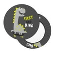 thumbnail image 2 of KLL Cute Dinosaur Round Bar Chair Cushion Cover ,Bar Stool Protector with Elastic, Soft Washable, 2 of 6