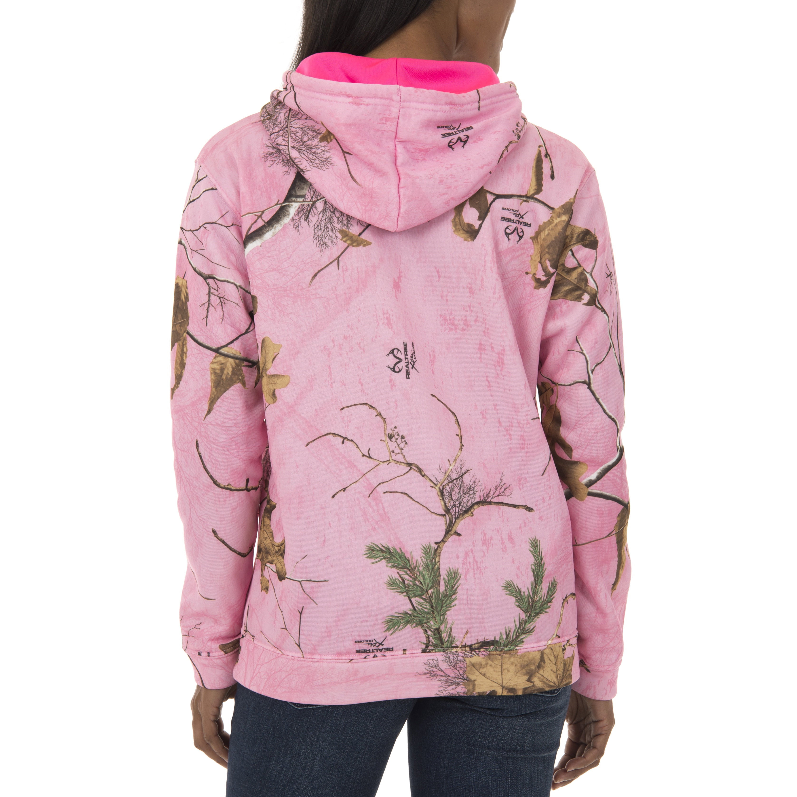 Women's Camo Performance Pullover Fleece Hoodie&nbsp;