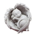 thumbnail image 2 of Estatua conmemorativa para mascotas, estatua de resina para jardín en memoria de una mascota dormida, marcador de tumba de perro para patio trasero al gato, 2 of 8
