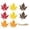 8pc, variant on 8 Pack 3.74×3.94in Fall Felt Maple Leaf Ornaments, Double-Layer Soft Felt Hanging Pendants, Reusable Autumn Harvest Decor for Thanksgiving Party, Home Indoor Outdoor Decoration