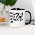 thumbnail image 3 of CafePress - I Hope Everyone Is Enjoying Jazz Fest. Mug - 11 oz Ceramic Mug - Novelty Coffee Tea Cup, 3 of 4