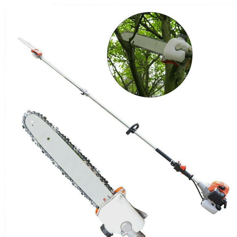 VEVOR 2-in-1 Cordless Pole Saw & Mini Chainsaw, 20V 2Ah Battery Pole  Chainsaw, 5