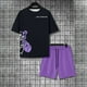 thumbnail image 3 of WILLBEST Conjunto de Traje para Hombre con Estampado de Oso para Uso Exterior E Informal. Combinación de Manga Corta y Pantalones Cortos para Verano. Ideal para Relajación y Actividades Físicas., 3 of 3