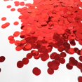 thumbnail image 1 of Confettis Rouges en Feuille 0,6 Pouce, Confettis Rouges Ronds, Confettis Rouges Brillants pour Décoration de Fête Ou Ballons Remplis, (3,52 oz), 1 of 1