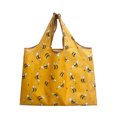 thumbnail image 2 of Bolso de compras plegable con patrón de animales de frutas, bolso de mano con estampado de moda Ripstop, gran capacidad, almacenamiento de Almacenamiento y organización del hogar abeja amarilla Bewildely HA077485-03, 2 of 6