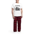 thumbnail image 5 of CafePress - I Still Play With Trains Men's Light Pajamas - Men's Light Loose Fit Cotton Pajama Set, 5 of 7