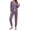 Pruple, variant on Fantaslook Womens Pajamas Sets Long Sleeve Matching Lounge Set Fall Travel Outfits Jogger Sweatsuits with Pocket Button Down Sleepwear