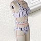 thumbnail image 2 of Gibobby Trajes de baño mujer una pieza Traje de baño de una pieza para mujer Traje de baño Recorte Bikini Estampado Push-Up Trajes de baño Tankinis Set(Blanco,CH), 2 of 4