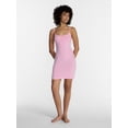 thumbnail image 2 of No Boundaries Cloud Core Sleepwear Slip Dress, Women’s and Women’s Plus XXS-3X, 2 of 5