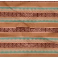 thumbnail image 4 of oneOone Organic Cotton Poplin Twill Fabric Chevron & Greek Key Block Print Fabric By The Yard 42 Inch Wide, 4 of 4