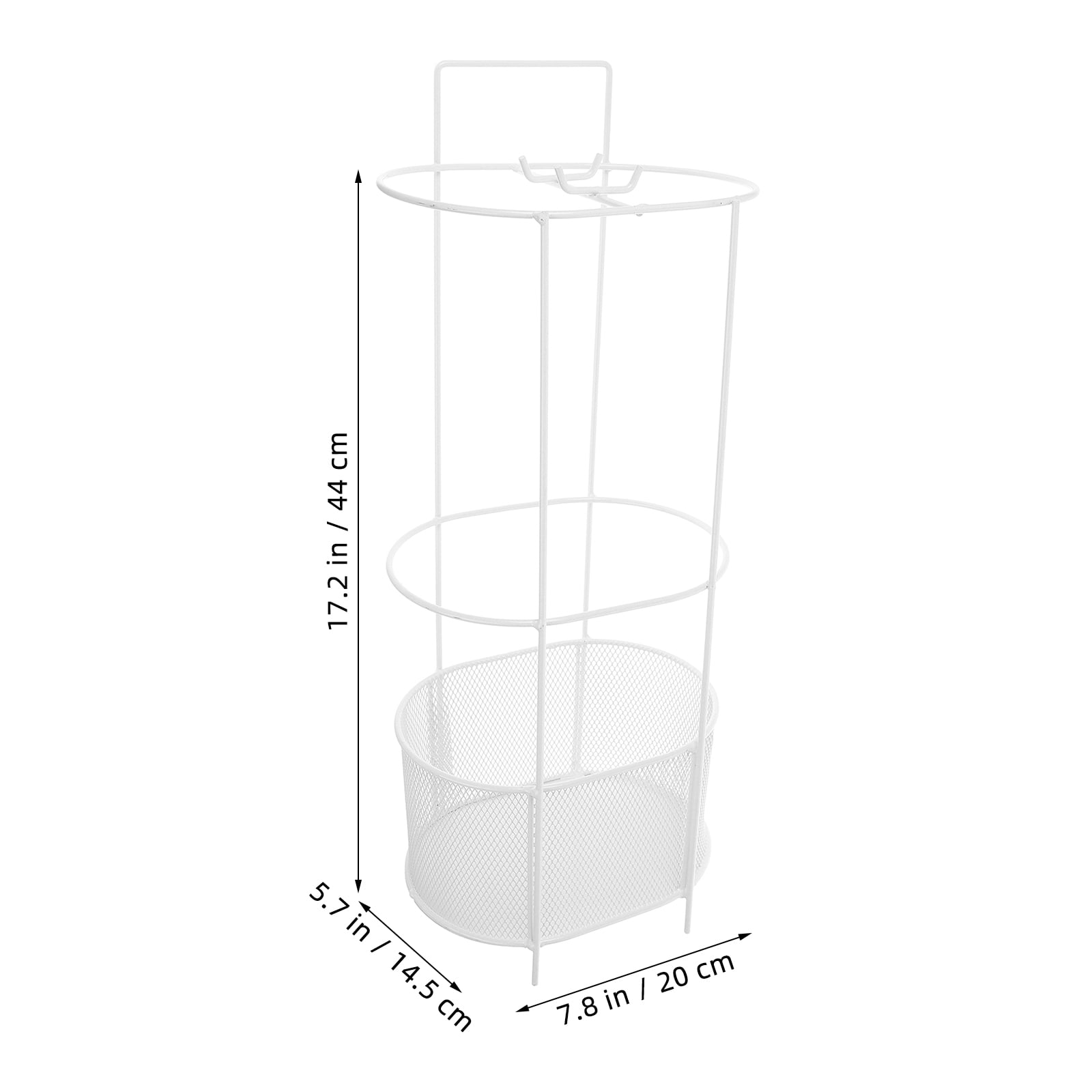 FRCOLOR  Umbrella Stand Indoor Entryway Holders Elevator Entrance White