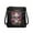 Black-Skull Daisy, variant on Owl Flower Print Vegan Leather Crossbody Bag for Women, Vintage Lightweight Shoulder Handbag with Adjustable Strap, Waterproof Messenger Purse Crossbody for Travel & Shopping
