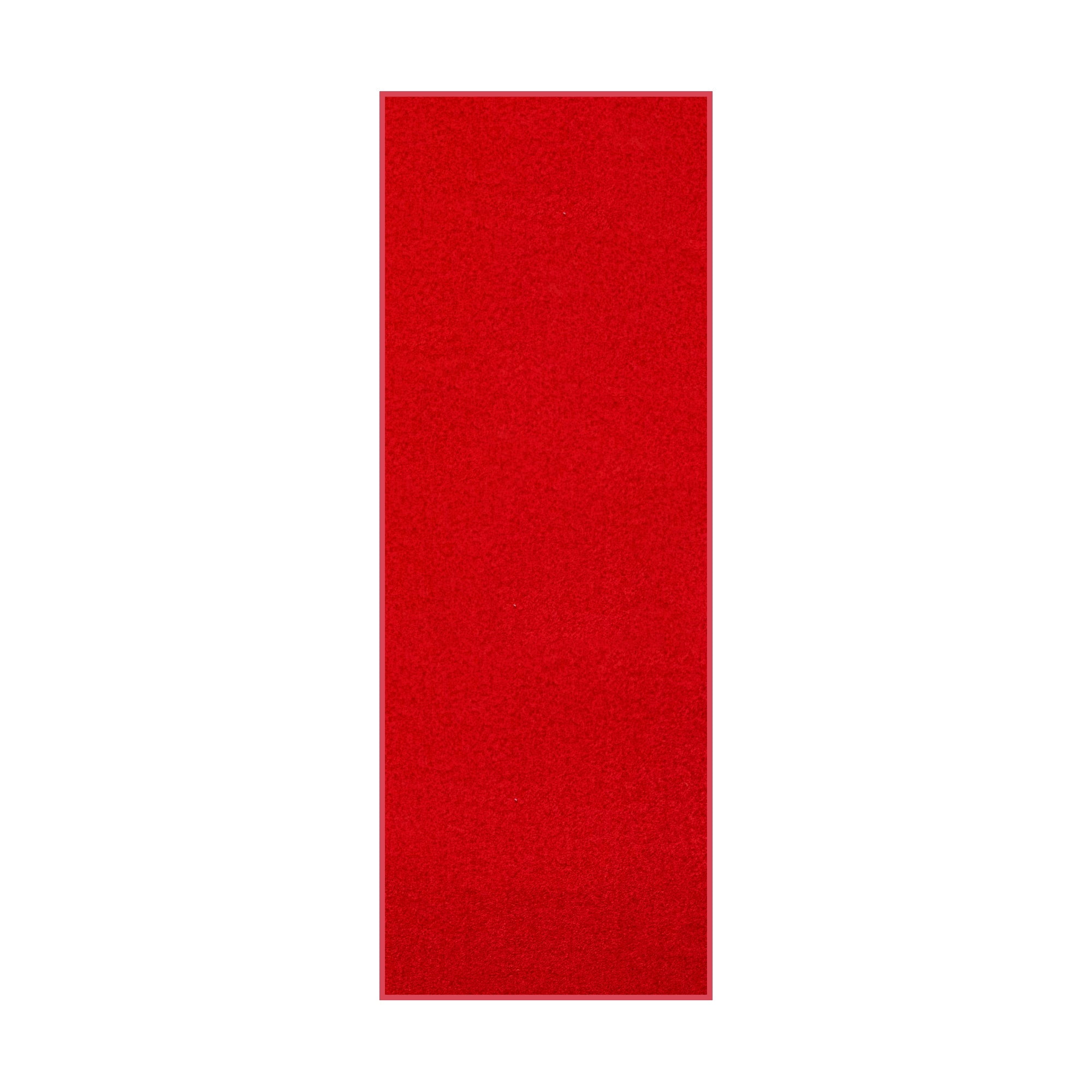 Koeckritz Rugs Red Aisle Runner Indoor/Outdoor Carpet Runner 3' x 10'