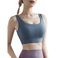 thumbnail image 1 of Ropa interior femenina Mujeres Yoga Sujetador Deportes U Cuello Entrenamiento Jogging Wirefree Casua CACAGOO Ropa interior femenina, 1 of 7