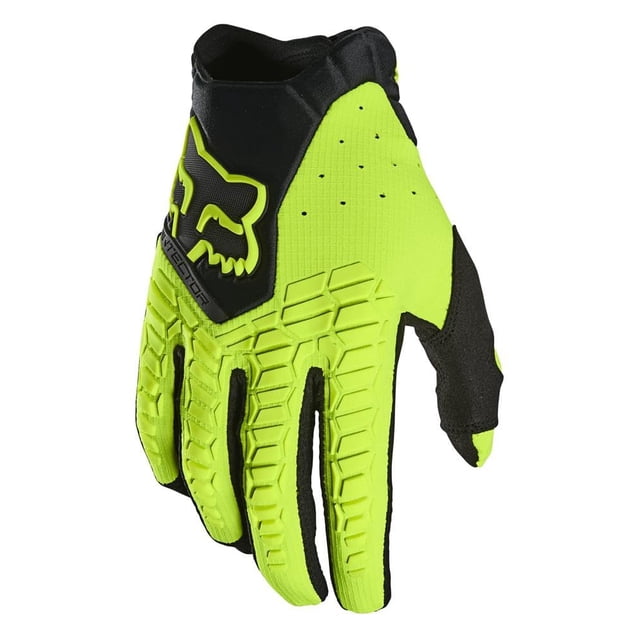 Guantes de motocross Fox Racing PASTECTOR para hombre - Amarillo (M)