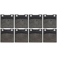 thumbnail image 4 of Niche Rear Brake Pad for Kawasaki Ninja ZX12R Semi-Metallic Motorcycle 4 Pack 519-KPA2431D, 4 of 5