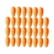 thumbnail image 2 of 30 cuentas de madera de Pascua para manualidades, forma de zanahoria, para colgar, decoración creativa de Pascua, para pulseras y collares., 2 of 9
