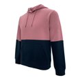thumbnail image 3 of Sudadera George Talla M con Capucha 2 Bloques Negro con Rosa, 3 of 4