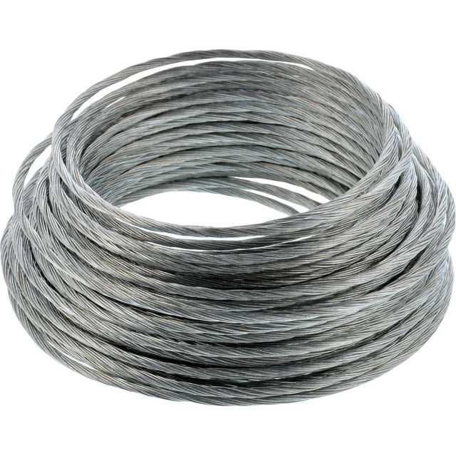 Cable de acero Wire Hillman de 7,5 m resistente a la corrosión