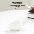 thumbnail image 3 of 2PCS Coffee Bean Measuring Scoop Coffee Bean Dosing Cup Ceramic Ground Coffee Spoon for Coffee Tea Sugar Flour White, 3 of 6