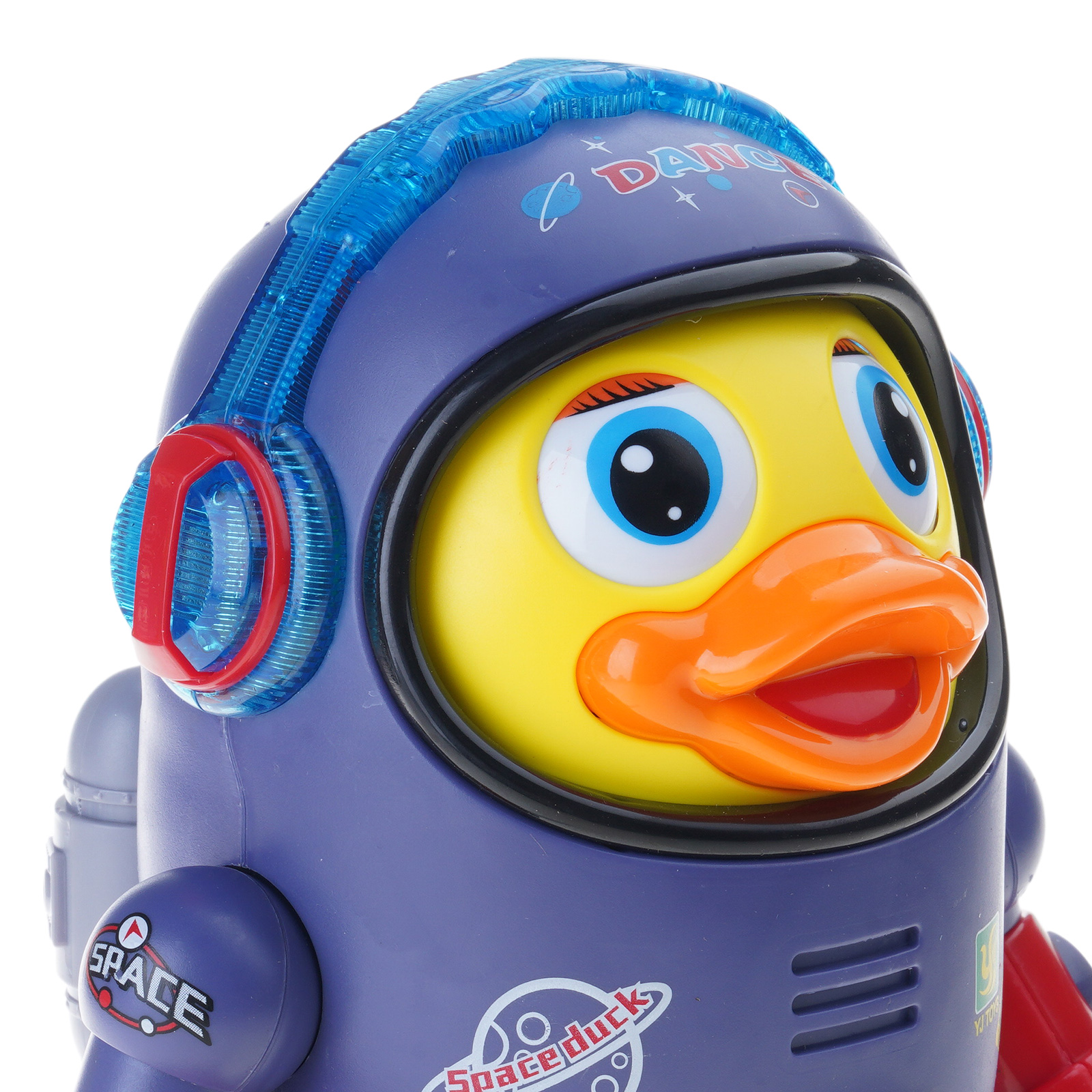 Smart Dancing Robot Duckling Toy Auto Direction Change Obstacle Avoidance Colorful LED Lights For Children