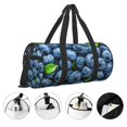 thumbnail image 3 of KLL Fresh Blueberries Duffle Bag For Men Women Sport Gym Fitness Tote Travel Training Workout Basketball Football Weekender, 3 of 6