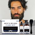 thumbnail image 1 of For Face Men's Beard Care Kit Complete Grooming Set For A Stylish And Beard(100ml), 1 of 8