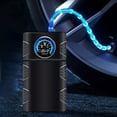 thumbnail image 4 of HAOANWireless Smart Car Tire Inflator Pump - Portable Electric Air Compressor with Real-Time Pressure Detection High-Speed Inflation Rechargeable 4000mAh Battery LED Display for Cars Bike, 4 of 9