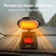 thumbnail image 2 of Battery Operated Space Heater with USB Ports for Camping, Indoor and Car Use, 2 of 9
