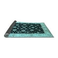 thumbnail image 2 of Ahgly Company Indoor Rectangle Oriental Light Blue Traditional Area Rugs, 3' x 5', 2 of 4