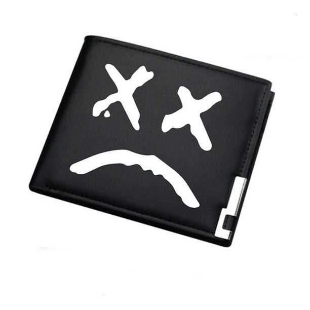 Billetera corta plegable de piel estilo anime Wallet Lilpeeps