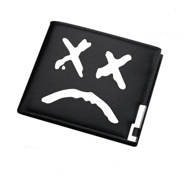 Billetera corta plegable de piel estilo anime Wallet Lilpeeps