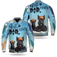 thumbnail image 3 of Best Scottish Terrier Dad Ever Happy Father's Day All Over Print 3D Baseball Jacket Scottie Dog Lover Gifts Bomber Jacket Softball - 02006, 3 of 6