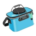 thumbnail image 5 of harayaa Foldable ing Bucket with Handles Folding Portable Protection Bucket blue, 5 of 9