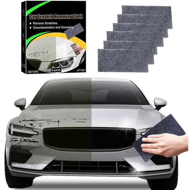 Paño Nano Sparkle 2024 para quitar rayones de coche, paño Nano Sparkle verde Breath, paño Nano Sparkle mejorado para rayones de coche, paño Nano Magic Car Scratch Repair para reparar pintura de coche