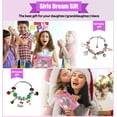 thumbnail image 5 of Charm Bracelet Making Kit, Rongsi 150 Pcs Jewelry Making Supplies Including Pendants Neck Chains, Unicorn Gifts Set for Teen Girls Arts and Crafts for Kids Ages 5-12, 5 of 6