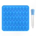 thumbnail image 1 of 40-Cavity Skull Mold for Halloween Chocolate, Candy, and Ice - Non-Stick DIY Baking Tray for Horror Party Decor, 1 of 5