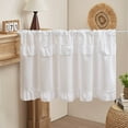 thumbnail image 4 of 39x18 Inch Curtains for Small Window Treatment, Short Blackout Curtain with Rod Pocket - Half Window Curtains for Kitchen, Cabinet, Basement, Camper, 4 of 6
